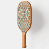 , patchwork gewatteerde look pickleball paddle (Links)