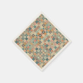 , patchwork gewatteerde look servet (Hoek)