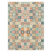 , patchwork gewatteerde look tafelkleed (Voorkant)