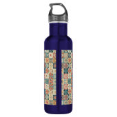 , patchwork gewatteerde look waterfles (Achterkant)