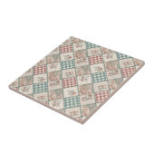 Patchwork Gingham & Paisley à carreaux brodés Art (Côté)