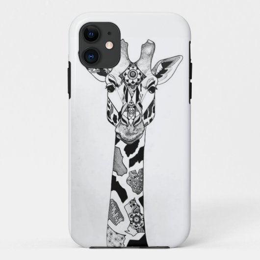 Patchwork Giraffe Telefoonhoesje Case-Mate iPhone Case (Achterkant)