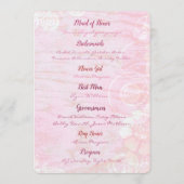 Patchwork Graffiti Wedding Programme (Dos)