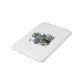 Patchwork Halloween Ghost Black Cat Essential T-Sh Badmat (Gekanteld)
