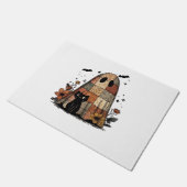 Patchwork Halloween Ghost zwarte kat Essential T-S Deurmat (Schuin)
