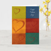 Patchwork Hearts-FD Kaart (Gele Bloem)