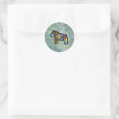 Patchwork Horse Sticker (Tas)