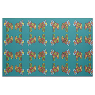 Patchwork Horses Stof