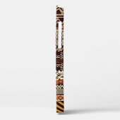 Patchwork in stamweefsel van Afrikaanse stijl abst Case-Mate iPhone Case (Achterkant / Links)