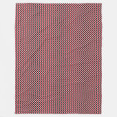 Patchwork Irak Vlag Patroon Fleece Deken (Voorkant)