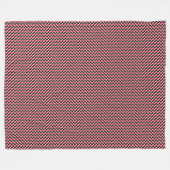 Patchwork Irak Vlag Patroon Fleece Deken (Voorkant (Horizontaal))