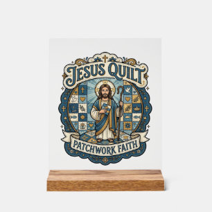 Patchwork Jésus Foi Patchwork Jésus
