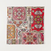 patchwork-kantelpatroon. decoratief wandkleed (Voorkant)