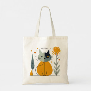 Patchwork-Kat Tote Bag