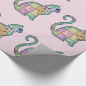 patchwork katteverpakkingspapier cadeaupapier (Hoek)