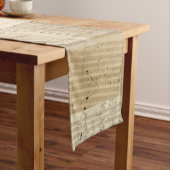 Patchwork Kijk Beethoven Musical Manuscripts Lange Tafelloper (Voorbeeld)
