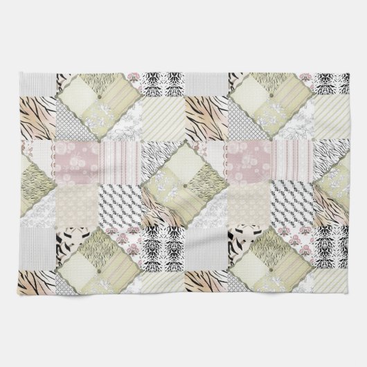 Patchwork Kitchen Towel Theedoek (Horizontaal)