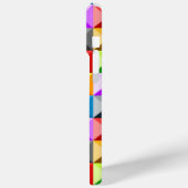 Patchwork Kleurrijke geometrie retro patroon Monog Case-Mate iPhone Case (Achterkant / Links)