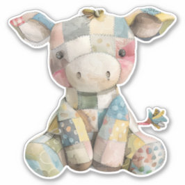 Patchwork Koe Sticker