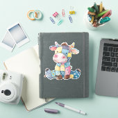 Patchwork Koe Sticker (iPad Cover)