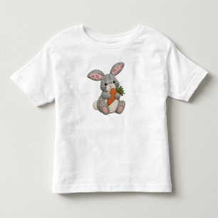Patchwork Konijn Quilted Cottagecore Konijn Ontwer Kinder Shirts