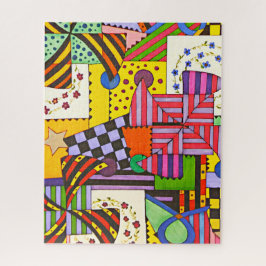 Patchwork Legpuzzel