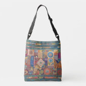 Patchwork Mandala Crosbody Tas (Achterkant)