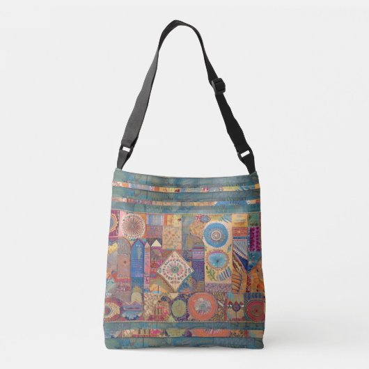 Patchwork Mandala Crosbody Tas (Achterkant)