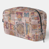 Patchwork Mandala toilettas Toilettasje (Rechterhoek)
