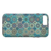 patchwork met floral mandala - elementen Case-Mate iPhone case (Achterkant (Horizontaal))