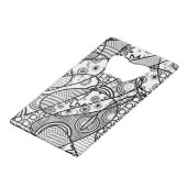 Patchwork motif noir et blanc 01 (Dos Angle)