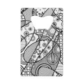 Patchwork motif noir et blanc 01 (Dos)