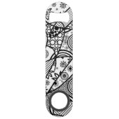 Patchwork motif noir et blanc 01 (Dos)