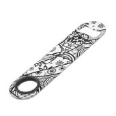 Patchwork motif noir et blanc 01 (Dos Angle)