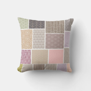 Patchwork Multi Design Kussen