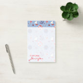 Patchwork Nautisch ontwerp | Jouw namen toevoegen Post-it® Notes (Kantoor)