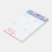 Patchwork Nautisch ontwerp | Jouw namen toevoegen Post-it® Notes (Schuin)