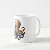 Patchwork Octopus Mug (Devant droit)