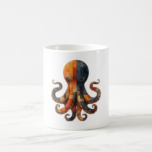 Patchwork Octopus Mug (Centre)