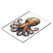 Patchwork Octopus Notitieboek (Linkerzijde)