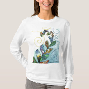 Patchwork of Life Fern T-shirt
