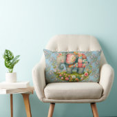 Patchwork Olifant Bloemenweide Charme Kussen (Stoel)