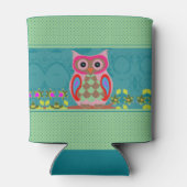 Patchwork Owl Blikjeskoeler (Achterkant)