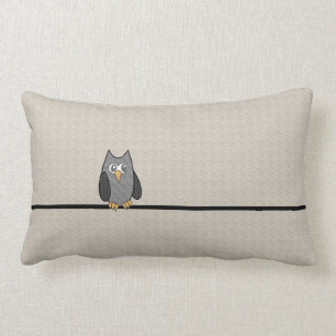 Patchwork Owl Pillow Kussen