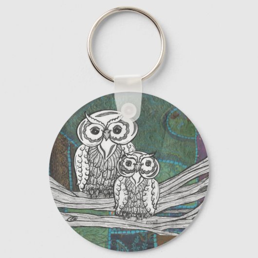 Patchwork Ownership key chain Sleutelhanger (Voorkant)