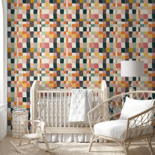 Patchwork Pastels Behang