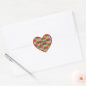 Patchwork Patroon Hand gemaakt Label (Envelop)