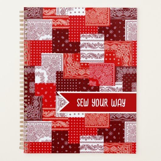 Patchwork personnalisé de couture de bandana motif (Devant)