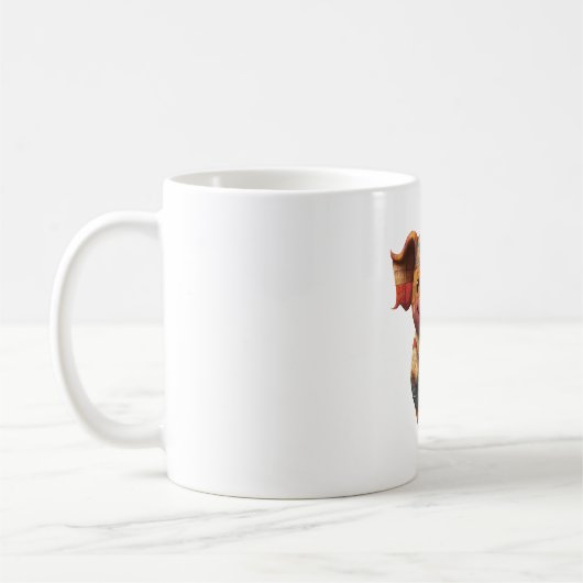 Patchwork Pig Mug (Gauche)