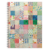 Patchwork Print Quilt Notitieboek (Voorkant)